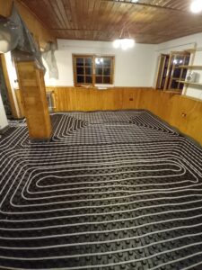 Montaj Incalzire in pardoseala Brebu