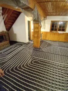 Montaj Incalzire in pardoseala Brebu