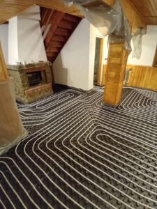 Montaj Incalzire in pardoseala Brebu